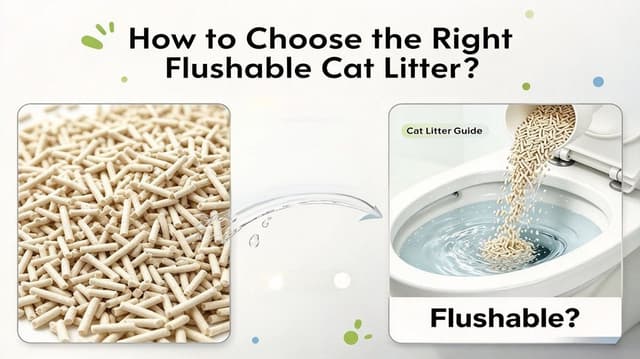 How to Choose the Right Flushable Cat Litter?