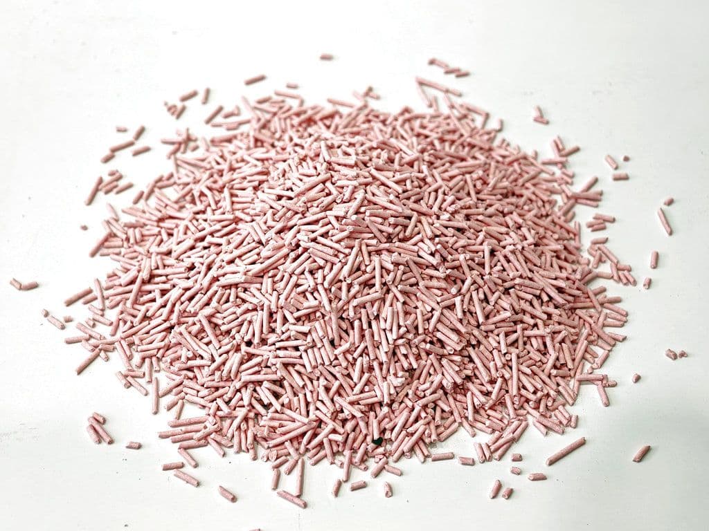 Hot Sale Eco Friendly Easy Clean Clumping Tofu Cat Litter Sand baby powder / peach