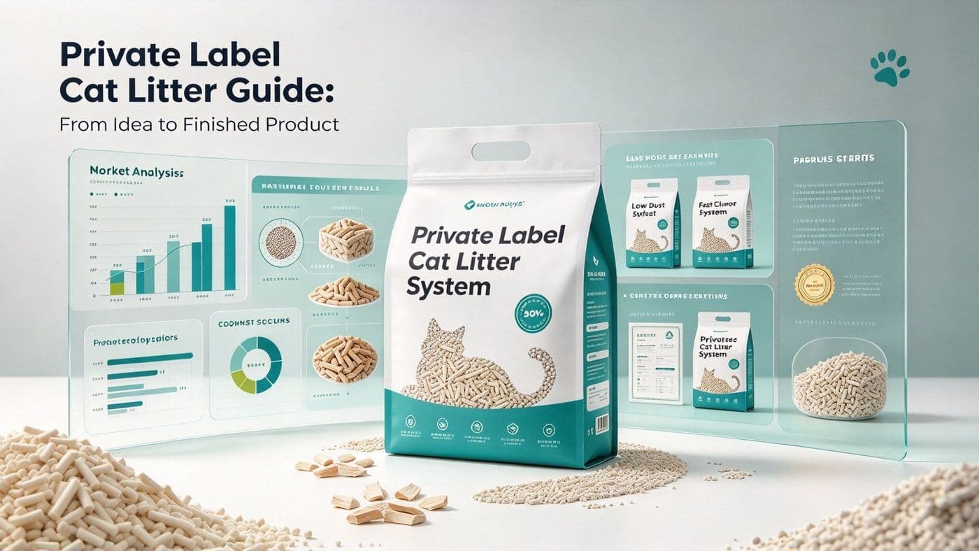 Private Label Cat Litter Guide: From Idea to Finished Product