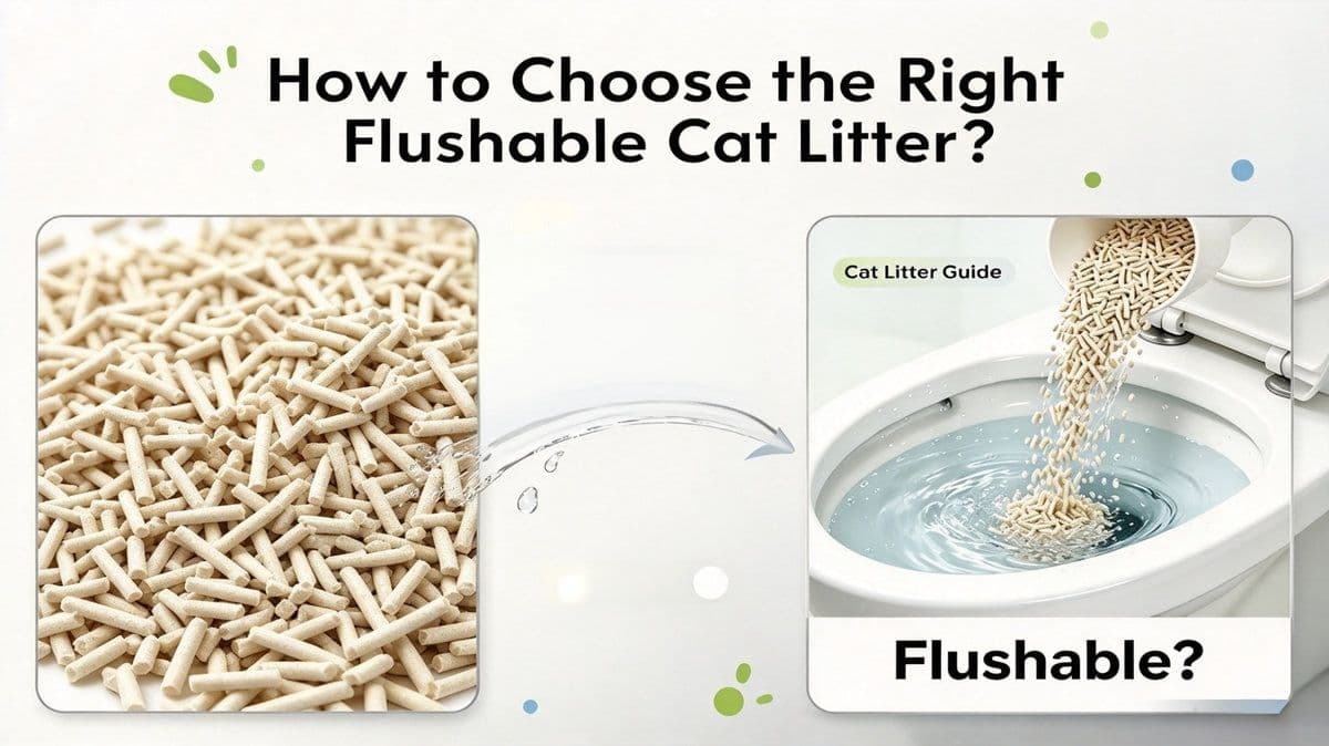How to Choose the Right Flushable Cat Litter?